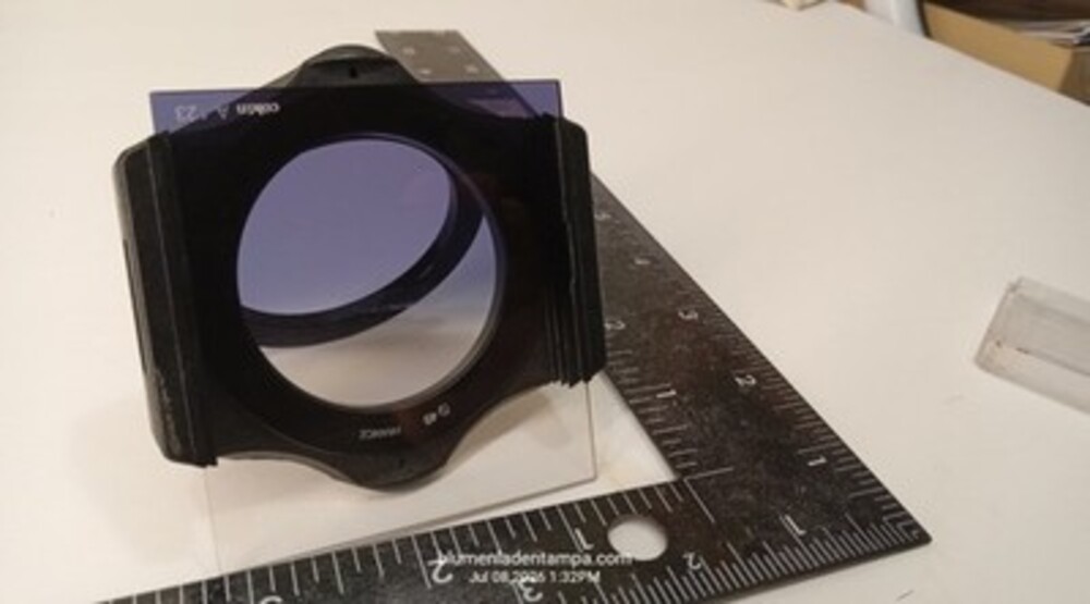 Cokin A Series Filter Kit Blue+Grey Graduated Filter Holder 49mm/52mm Ring